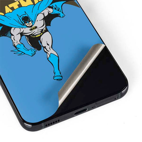 DC Comics Batman Vintage Action Pose Galaxy S22 Plus Skin